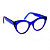 Óculos de Grau Gustavo Eyewear G65 2 azul total. - Imagem 2