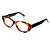 Óculos de Grau Gustavo Eyewear G50 3 Animal Print com hastes pretas. Clássico - Imagem 3