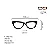 Óculos de Grau Gustavo Eyewear G73 2 Lilás, vermelho e violeta. Hastes em Animal Print - Imagem 4