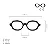 Óculos de Grau Gustavo Eyewear G121 3 multicolor e hates pretas. - Imagem 4