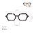 Óculos de Grau Gustavo Eyewear G123 3 em marrom, doce de leite e caramelo. Hastes pretas. Doce de Leite - Imagem 4