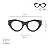Óculos Gustavo Eyewear G119 2 violeta. Hastes Animal Print. - Imagem 4