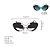 Óculos de Sol Gustavo Eyewear G25 1 Animal Print com listras. Lentes cinza degrade. - Imagem 5