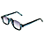 Óculos de Sol Gustavo Eyewear G164 3 Ciano e lentes cinza degrade. Novidades - Imagem 4