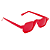 Óculos de Sol Gustavo Eyewear G164 5 Vermelho. Novidades - Imagem 3