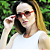 Óculos de Sol Gustavo Eyewear G164 7 Telha e lentes marrom degrade. Novidades - Imagem 1