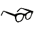 Óculos de Grau Gustavo Eyewear G69 7 Preto. - Imagem 3