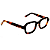 Óculos de Grau Gustavo Eyewear G102 2 Acqua com hastes Animal Print. Unisex. - Imagem 3