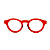 Óculos de Grau Gustavo Eyewear G29 8 Vermelho - Imagem 1