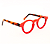 Óculos de Grau Gustavo Eyewear G29 8 Vermelho - Imagem 2