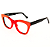 Óculos de Grau Gustavo Eyewear G69 18 Vermelho - Imagem 3