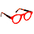 Óculos Gustavo Eyewear G77 2 Vermelho - Imagem 2