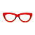 Óculos de Grau Gustavo Eyewear G73 4 Vermelho - Imagem 1