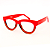 Óculos de Grau Gustavo Eyewear G73 4 Vermelho - Imagem 3