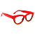 Óculos de Grau Gustavo Eyewear G73 4 Vermelho - Imagem 2