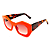 Óculos de Sol Gustavo Eyewear G108 4 Vermelho - Imagem 3