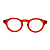Óculos de Grau Gustavo Eyewear G29 4 Vermelho. Renascer - Imagem 1