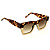 Óculos de Sol Gustavo Eyewear G64 2 Animal Print e Nude. Modelo unisex - Imagem 2