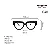 Óculos de Sol Gustavo Eyewear G40 1 Preto, branco e cinza. Lentes cinza degrade. - Imagem 4