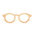 Óculos de Grau Gustavo Eyewear G29 10 Nude com hastes pretas. Black November. - Imagem 1