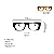 Óculos de Grau Gustavo Eyewear G80 3 Marrom e caramelo, hastes Animal Print. Black November. - Imagem 4