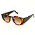 Óculos de Sol Gustavo Eyewear G02 1 Animal Print multicolor. Hastes pretas e lentes marrom degrade. Black November - Imagem 3