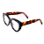 Óculos de Grau Gustavo Eyewear G107 1 Ciano com hastes Animal Print. Black November - Imagem 2