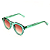 Óculos de Sol Gustavo Eyewear G66 3 Verde. Mangueira. Modelo unisex. Novidades - Imagem 2