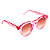 Óculos de Sol Gustavo Eyewear G66 4 Rosa. Mangueira. Modelo unisex. Novidades - Imagem 3