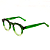 Óculos de Grau Gustavo Eyewear G66 3 Verde e fumê. Novidades. Modelo unisex. - Imagem 2