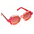 Óculos de Sol Gustavo Eyewear G121 2 Rosa e vermelho. Novidades. - Imagem 3
