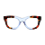 Óculos de Grau Gustavo Eyewear G57 2 Animal Print e acqua. Novidades. - Imagem 1