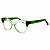 G38 — Verde e Preto | Acetato italiano Mazzucchelli, Cat-eye pronunciado com ponta acentuada, fabricado à mão no Brasil. Novidades - Imagem 2