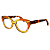 G70 — Amarelo e dourado | Acetato italiano Mazzucchelli, Cat-eye geométrico, fabricado à mão no Brasil. Novidades. - Imagem 3