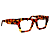 G64 — Animal Print Bold | Acetato italiano Mazzucchelli, retangular overside, fabricado à mão no Brasil. Novidades. Unisex - Imagem 5