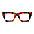 G64 — Animal Print Bold | Acetato italiano Mazzucchelli, retangular overside, fabricado à mão no Brasil. Novidades. Unisex - Imagem 3