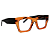 G64 — Âmbar | Acetato italiano Mazzucchelli, retangular overside, fabricado à mão no Brasil. Novidades. Unisex - Imagem 4