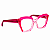 G111 — Tons de rosa | Acetato italiano Mazzucchelli, cat-eye expressivo e geométrico, fabricado à mão no Brasil. Novidades - Imagem 4