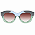 G12 — Verde, acqua e prata | Acetato italiano Mazzucchelli, cat-eye maxi oversized, fabricado à mão no Brasil. Novidades - Imagem 2