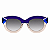 G12 — Fumê e azul | Acetato italiano Mazzucchelli, cat-eye maxi oversized, fabricado à mão no Brasil. Novidades - Imagem 2