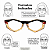 G153 — Animal Print | Acetato italiano Mazzucchelli, geométrico, fabricado à mão no Brasil em 30 dias. Troca grátis em até 7 dias após receber o produto. Novidades - Imagem 5
