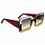 G01 — Fumê, marrom e âmbar | Acetato italiano Mazzucchelli, quadrado oversized, fabricado à mão no Brasil em 30 dias. Troca grátis em até 7 dias após receber o produto. Novidades - Imagem 4