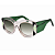G178 — Fumê, verde e preto | Acetato italiano Mazzucchelli, Oversized com geometria escultórica única, fabricado à mão no Brasil. Novidades. - Imagem 3