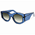 G178 — Azul | Acetato italiano Mazzucchelli, Oversized com geometria escultórica única, fabricado à mão no Brasil. Novidades. - Imagem 3
