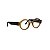 Armação para óculos de Grau Gustavo Eyewear G62 300. Modelo masculino. Cor: Âmbar translúcido. Haste preta. - Imagem 2