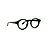 Armação para óculos de Grau Gustavo Eyewear G29 7. Cor: Preto. Modelo masculino. Haste preta. - Imagem 2
