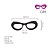 Óculos de sol Gustavo Eyewear G89 4 na cor violeta, com as hastes em Animal Print e lentes cinza. - Imagem 4