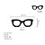 Armação para óculos de Grau Gustavo Eyewear G31 2. Cor: Vermelho translúcido. Haste animal print. - Imagem 4