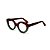 Armação para óculos de Grau Gustavo Eyewear G25 3. Cor: Marrom e verde translúcido. Haste marrom translúcido. - Imagem 3