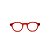Óculos de Grau Gustavo Eyewear G85 1 na cor vermelha e hastes animal print. Modelo unisex - Imagem 1